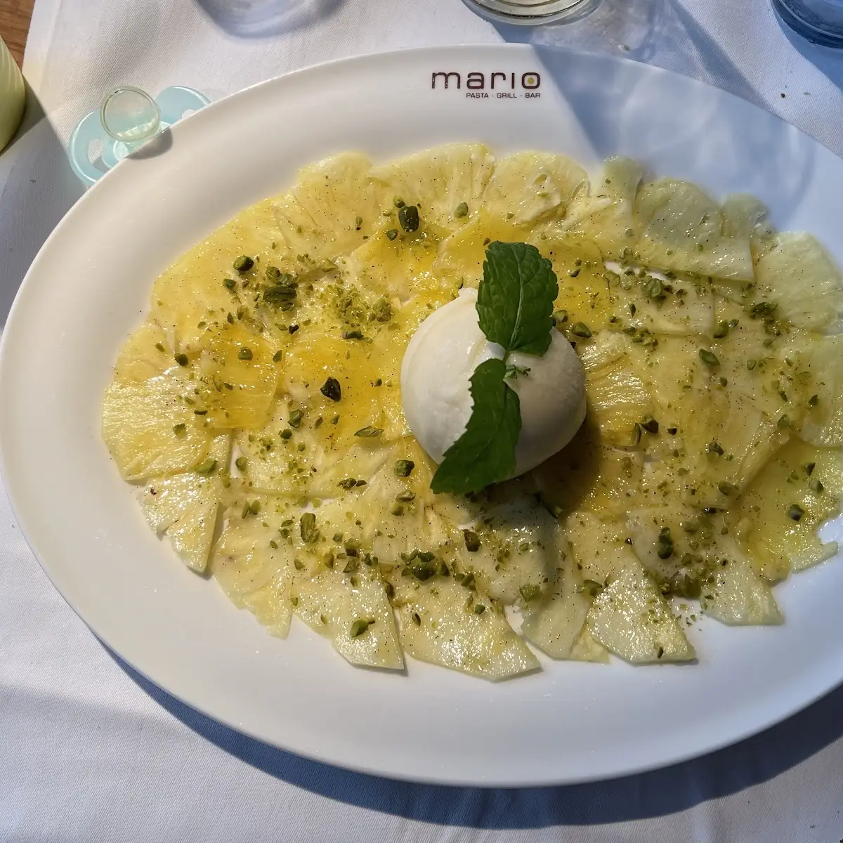 Ananas Carpaccio
