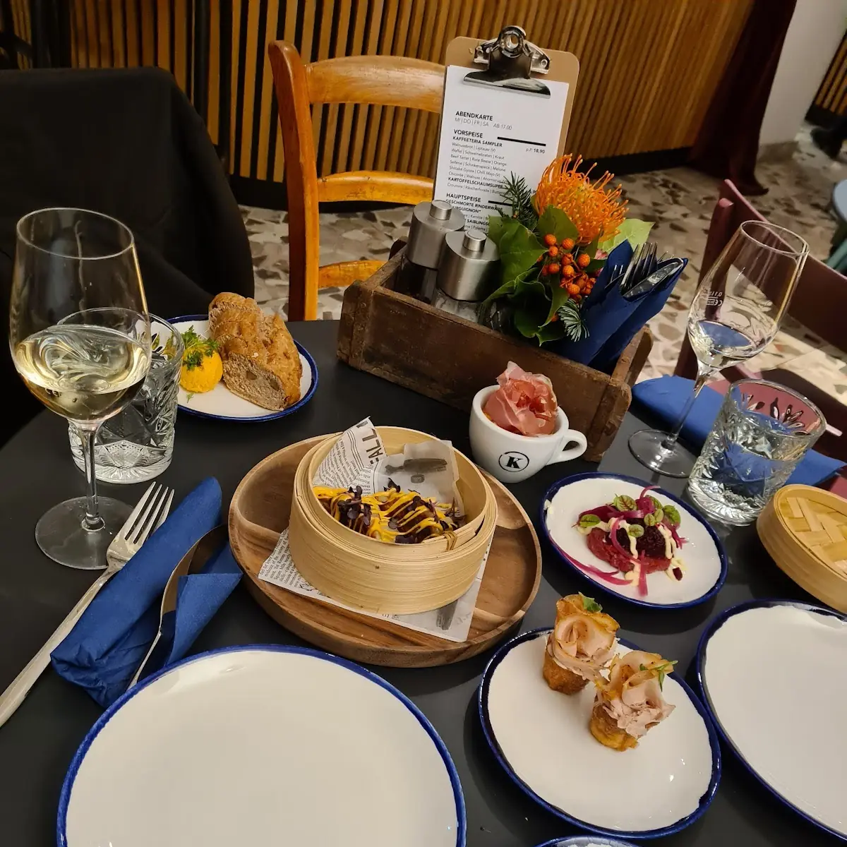 Kaffeeteria Sampler Alle Vorspeisen