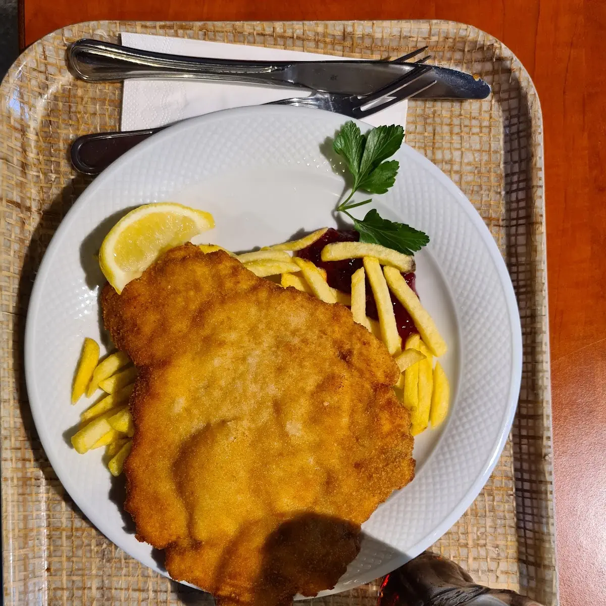Vepřový Řízek Hranolky
