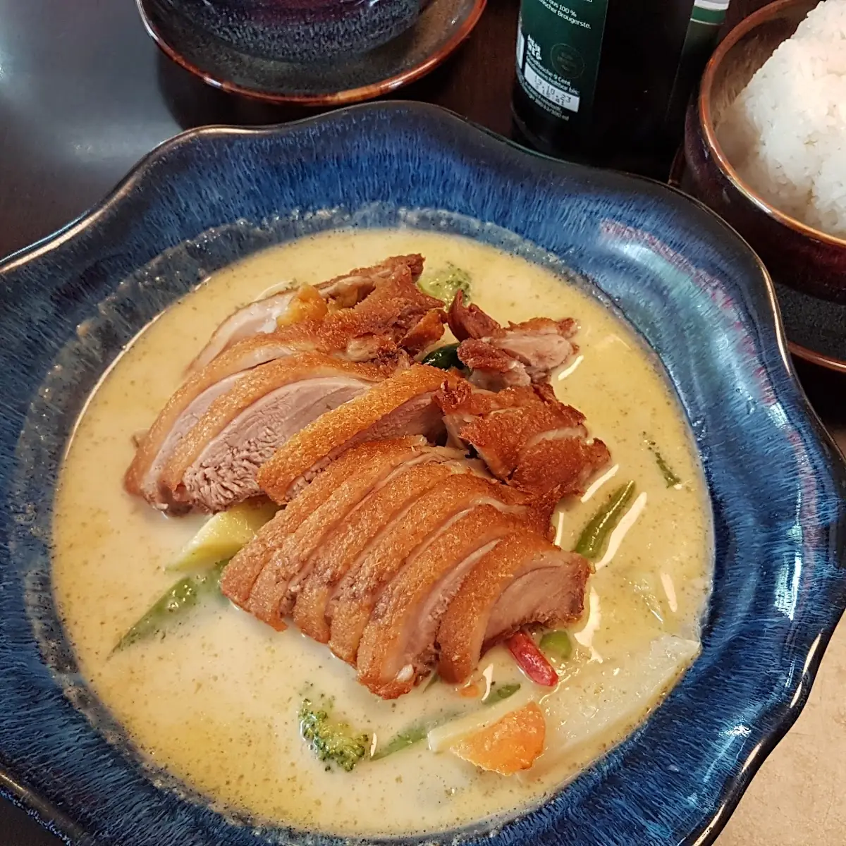 Grünes Curry Mit Gemüse