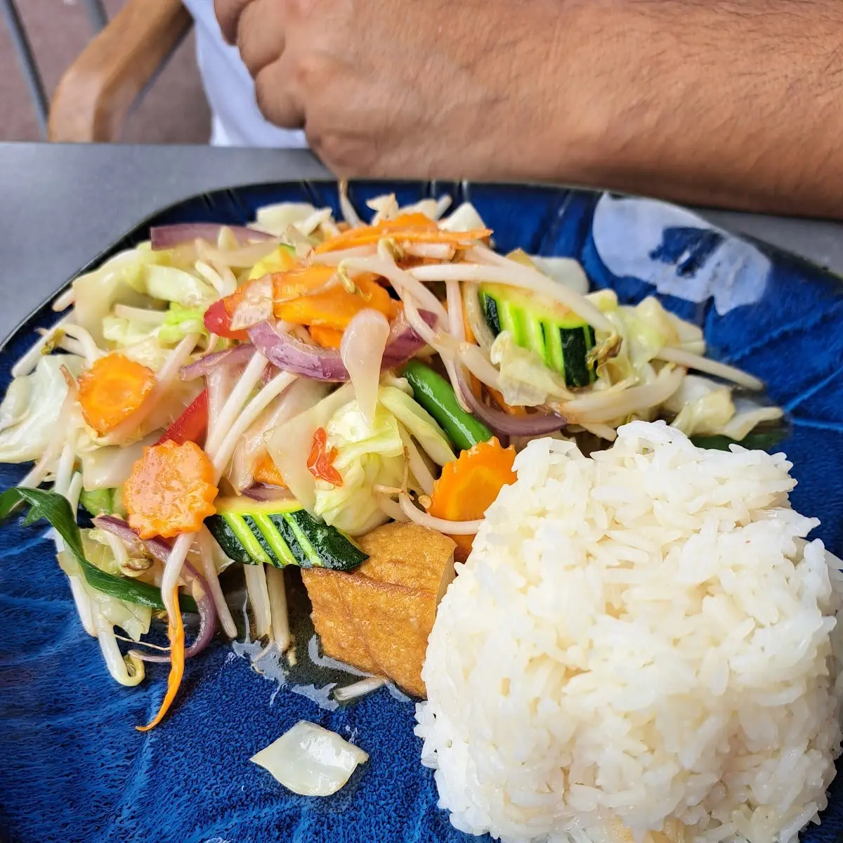 Rice and Vegetables