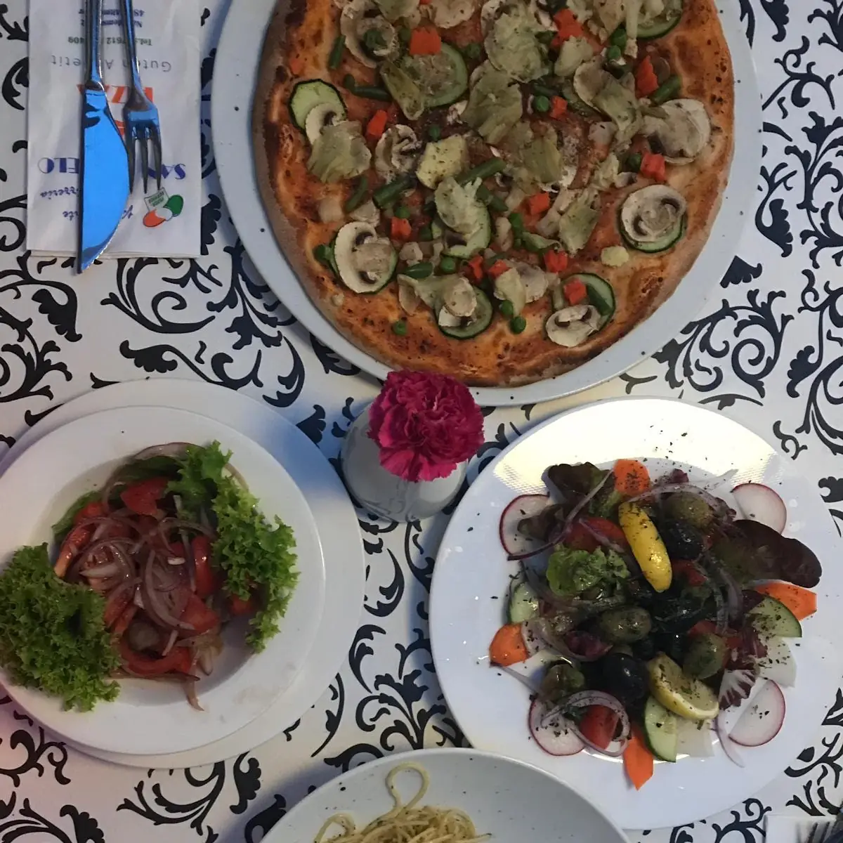 Pizza Verdura Ohne Käse