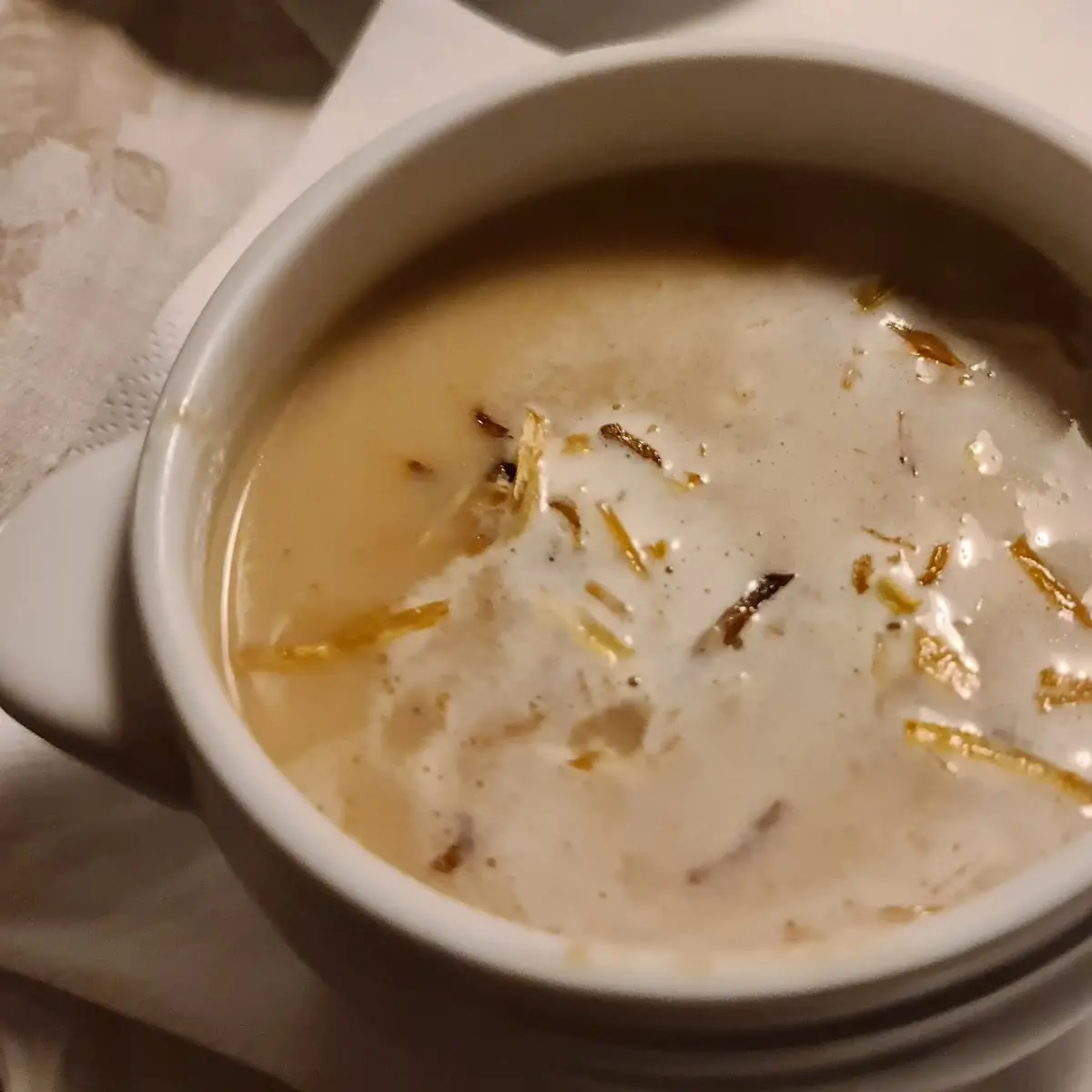 Apfwl- Selleriecremesuppe