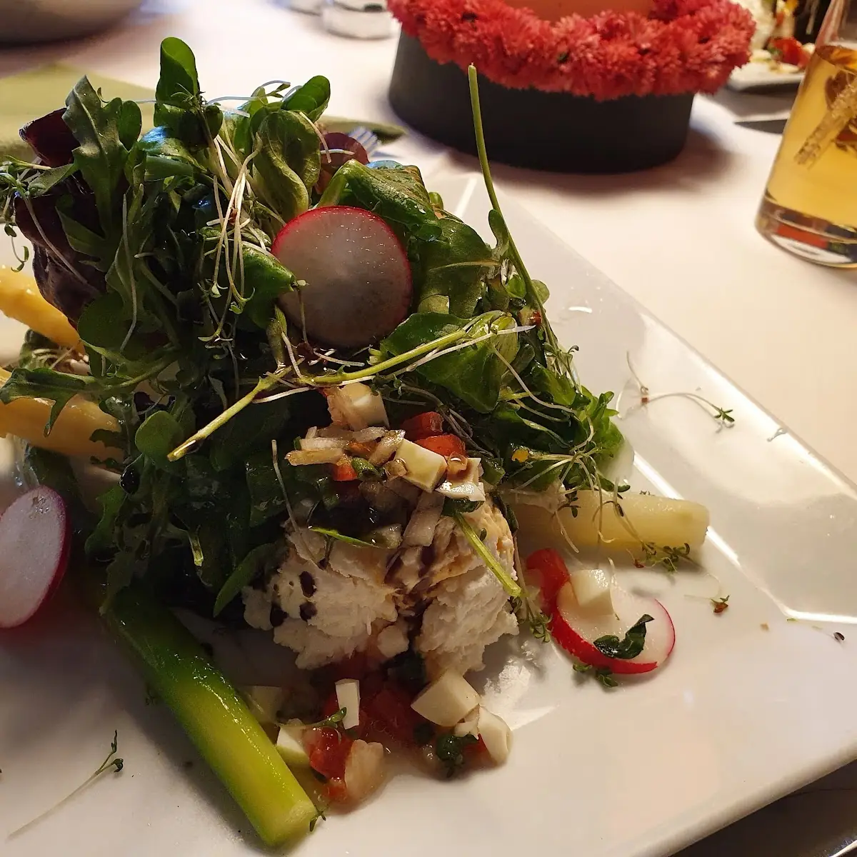Marinierter Spargelsalat
