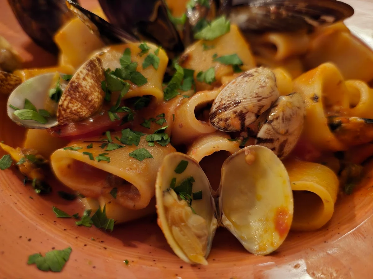 Paccheri All'orata Fresca