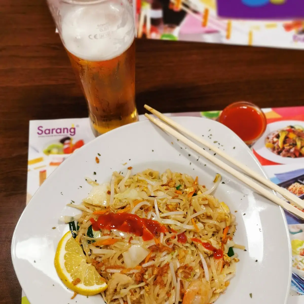 Chicken Shrimp Noodles