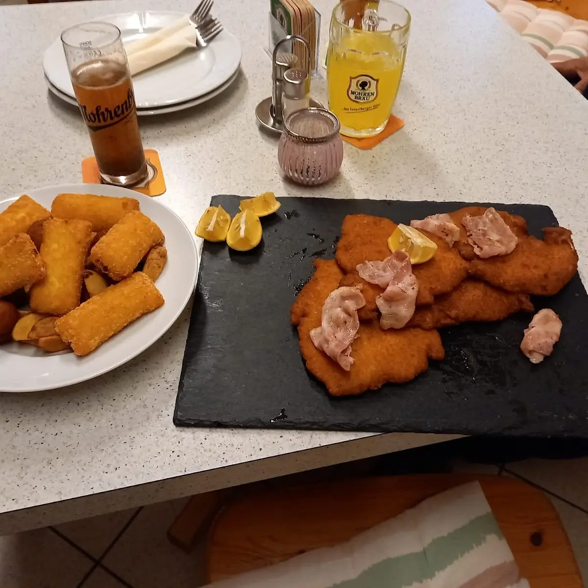 Schnitzelplatte