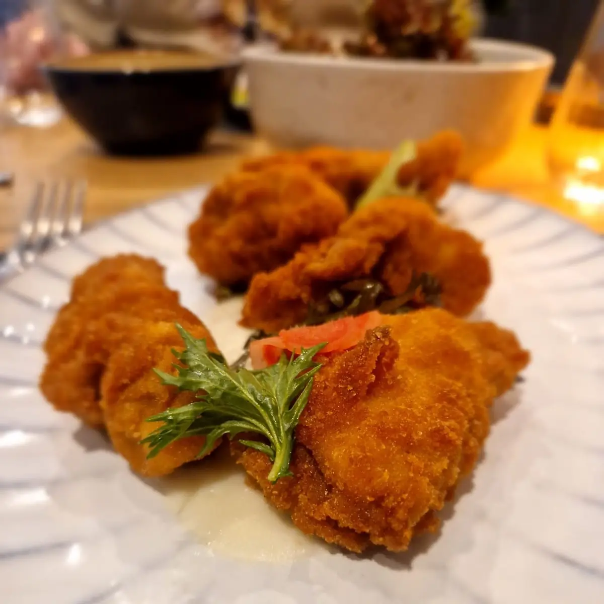 Backhendl Mit Blumenkohl Püree