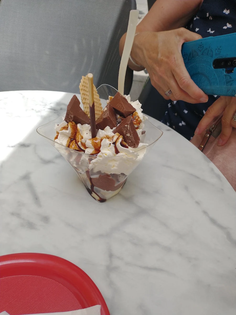 Toblerone Eisbecher