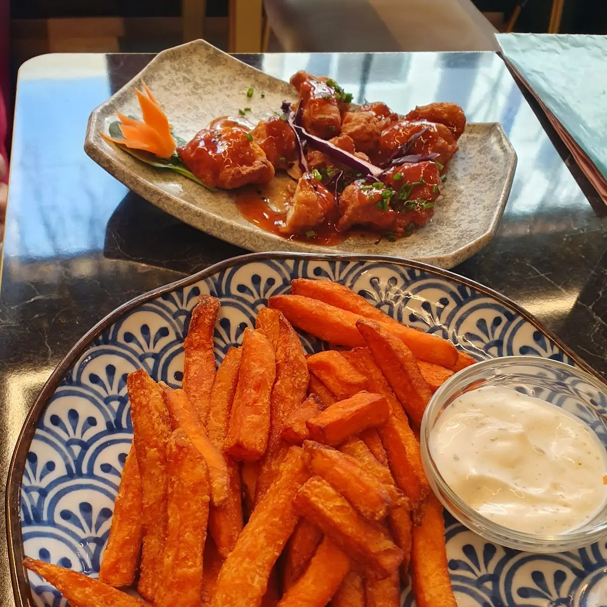 Süßkartoffel Pommes