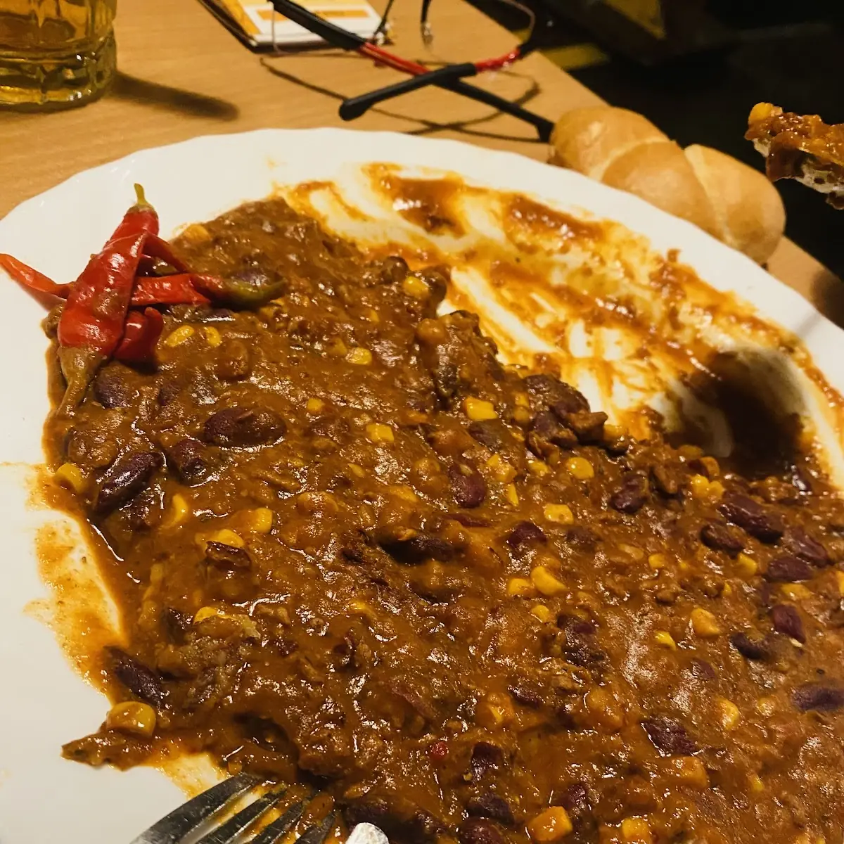 Feuriges Chili Con Carne