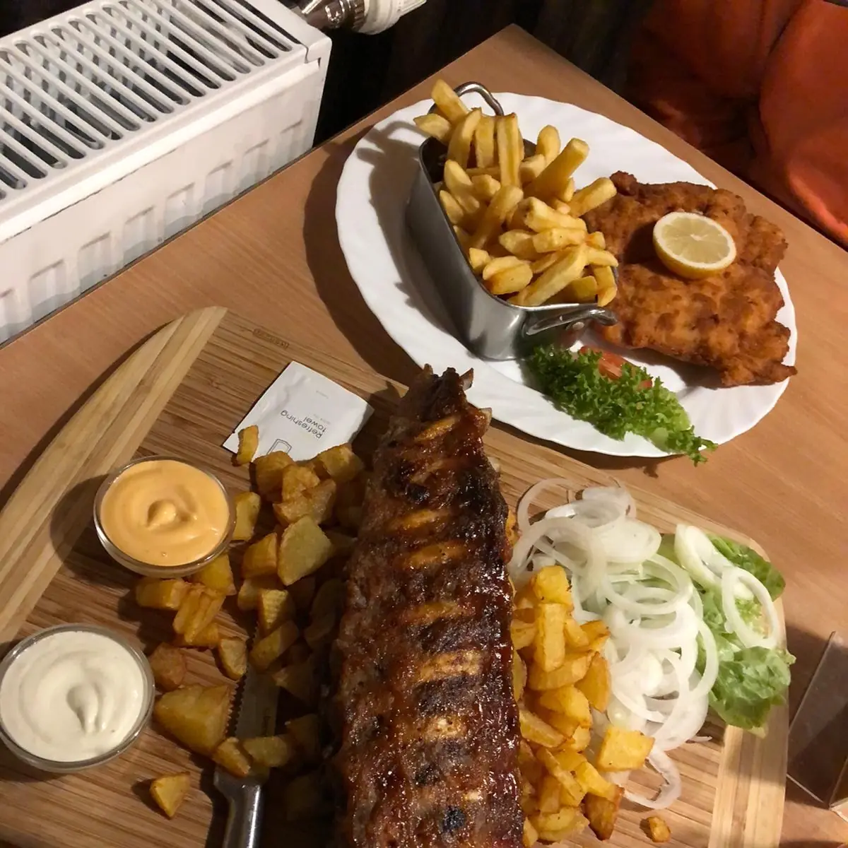 Gebackene Spare Ribs