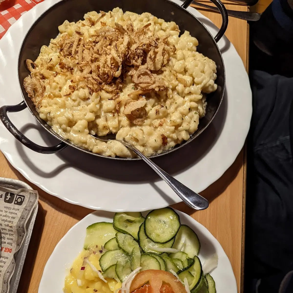 Käsenockerl Mit Röstzwiebel