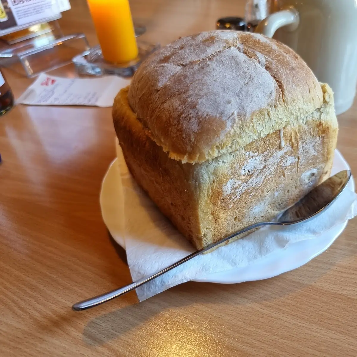 Knoblauchcremesuppe Im Brotlaib