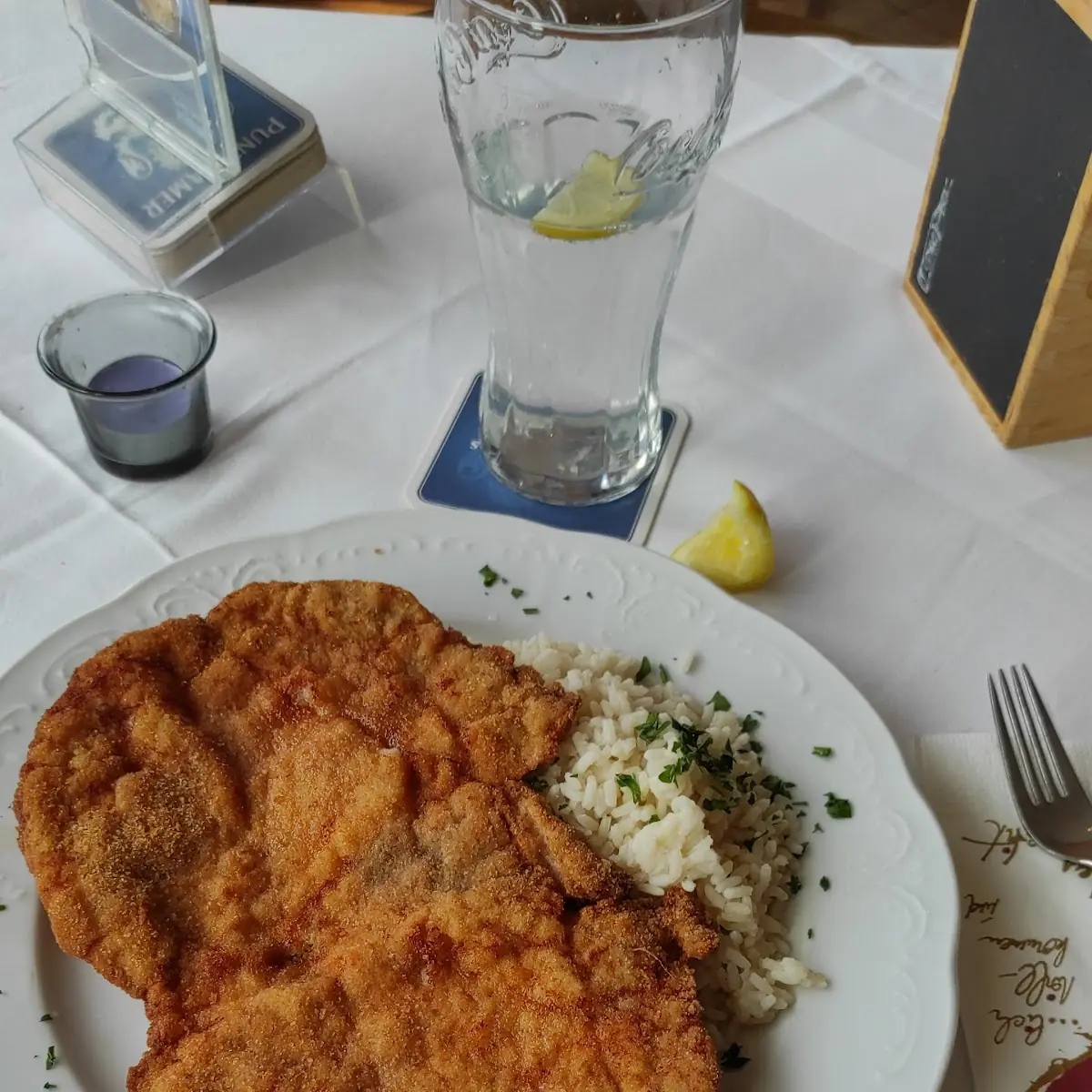 Schnitzel Mít Kartoffelsalat