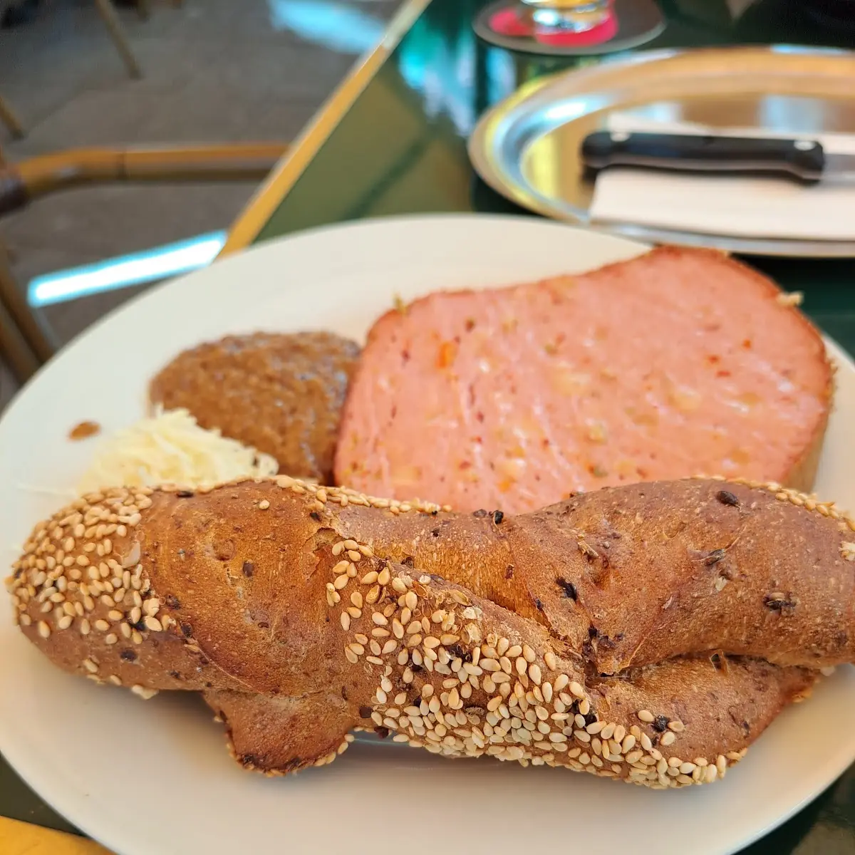 Leberkäse Scharf
