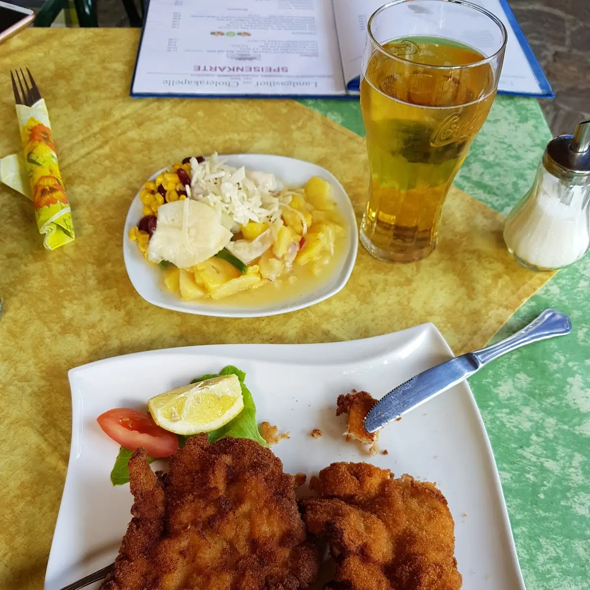 Cordon Bleu Mit Salat