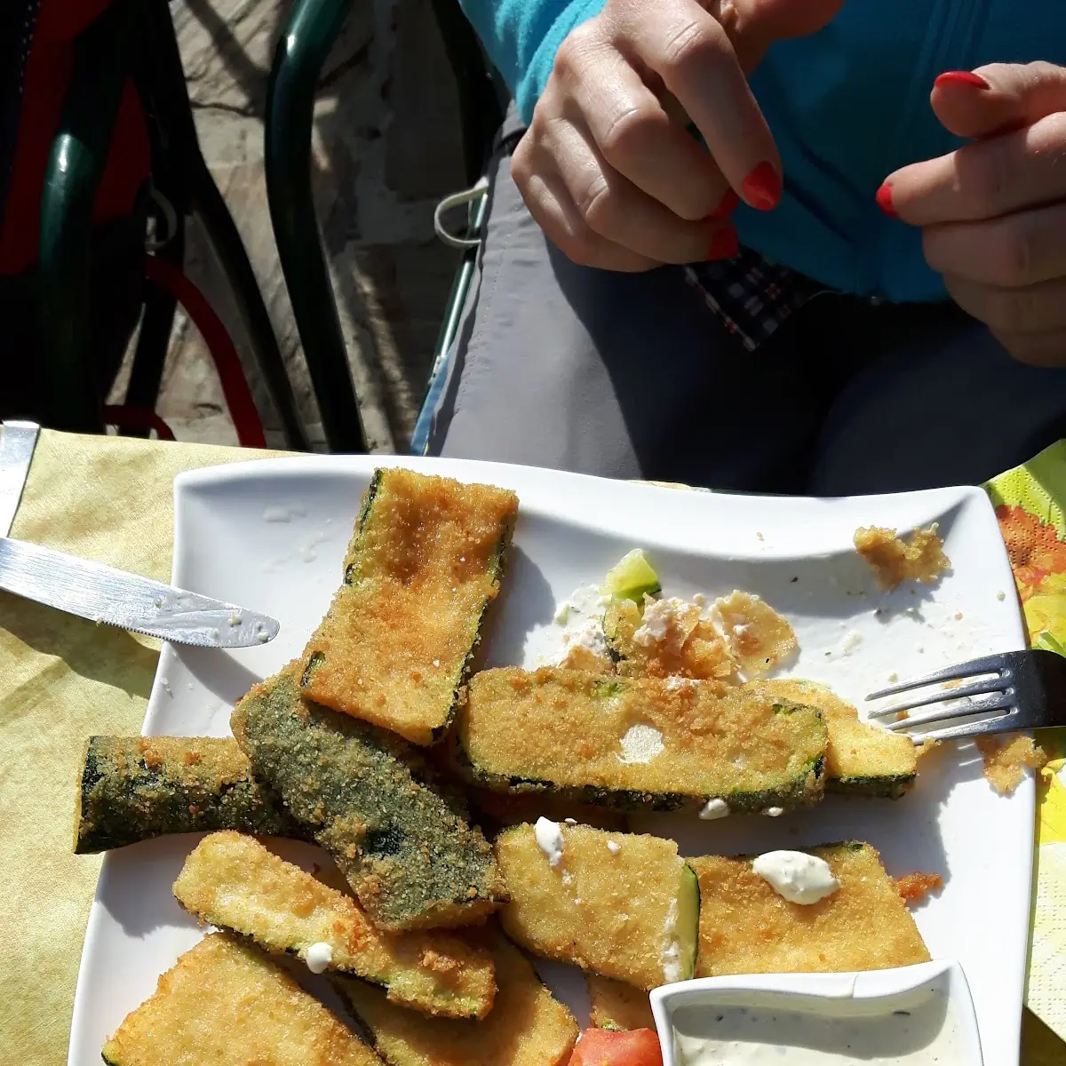 Zucchini Gebacken