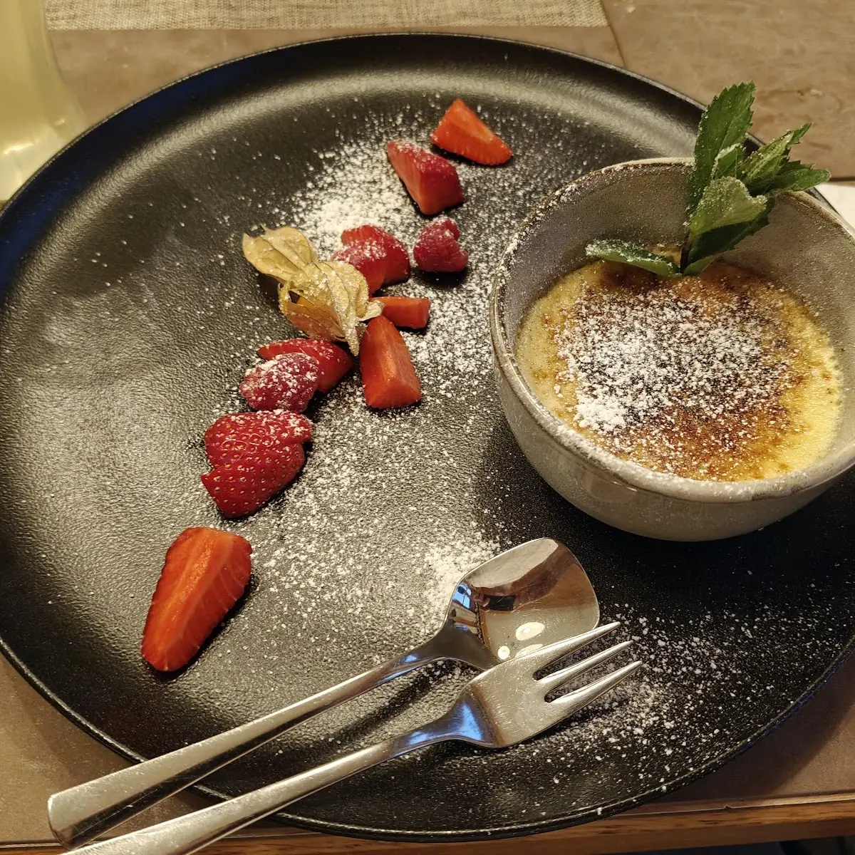 Eierlikör Creme Brulee