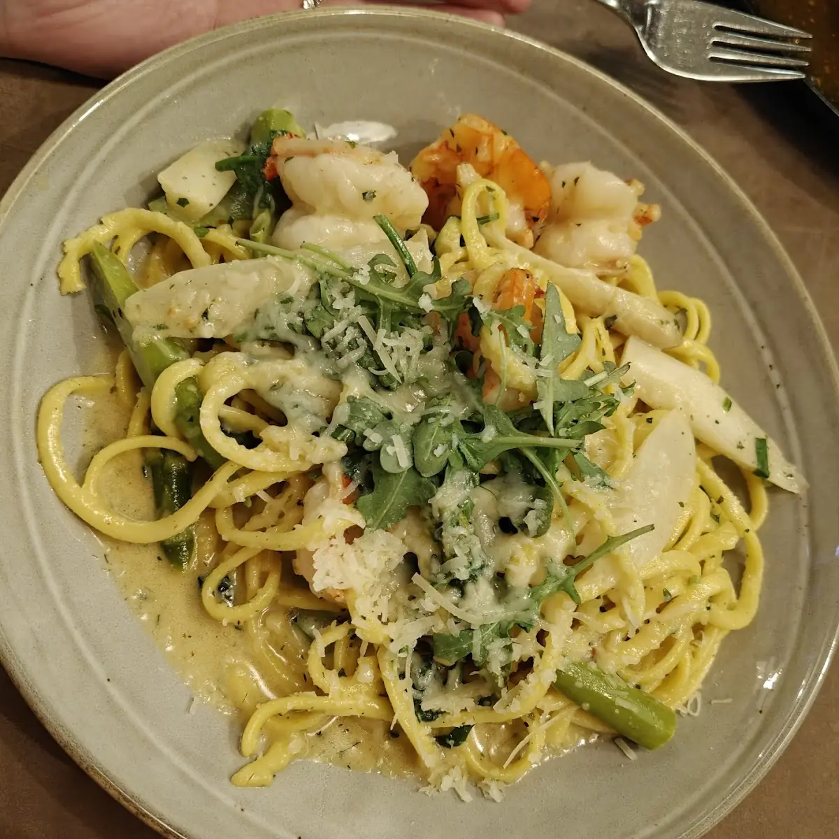 Spargel Fisch