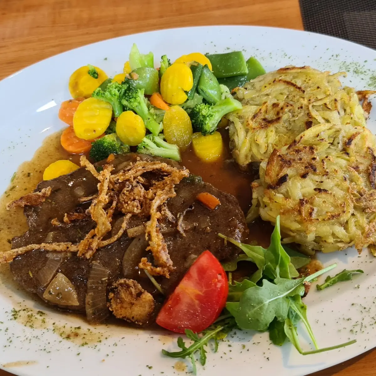 Zwiebelrostbraten