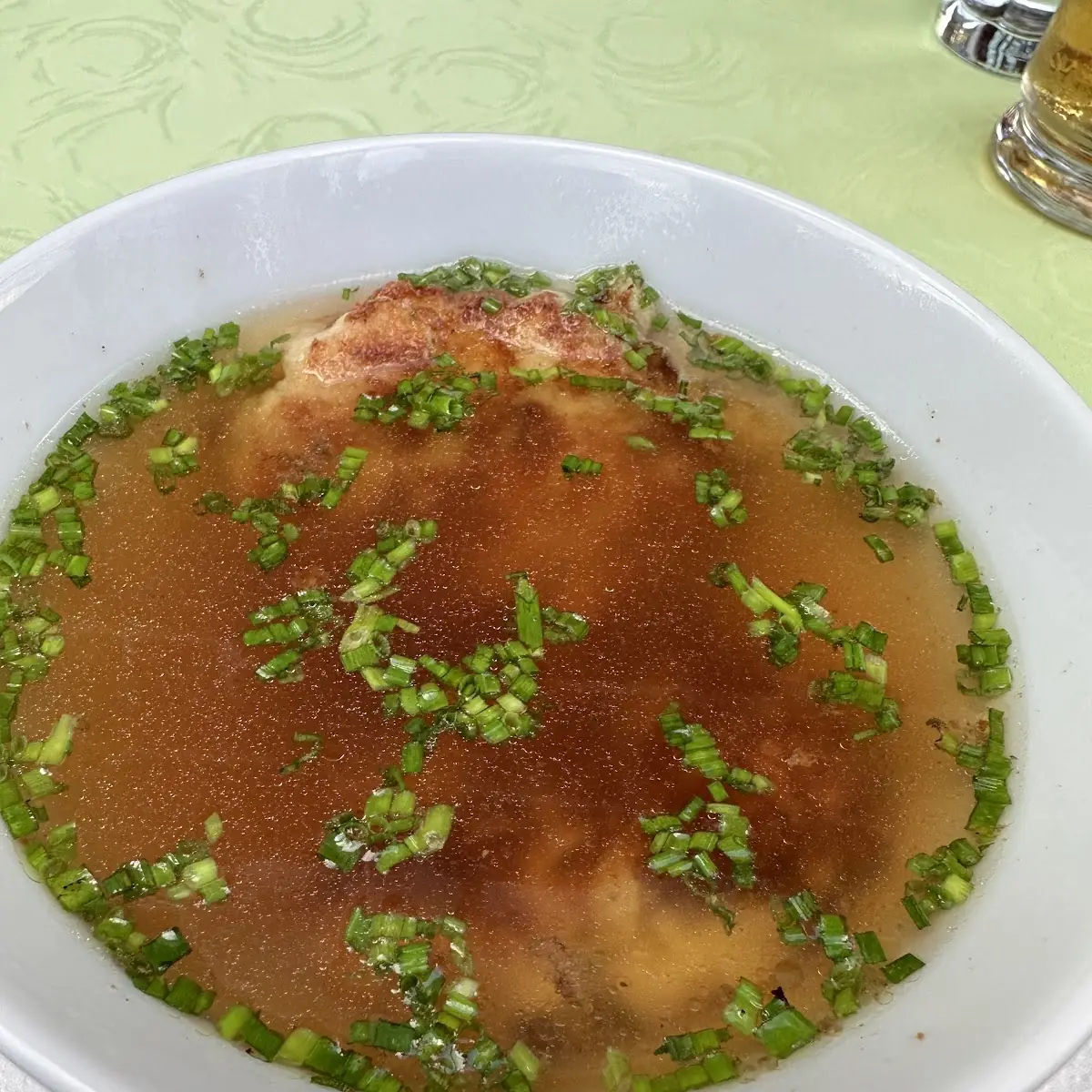 Kaspressknödelsuppe