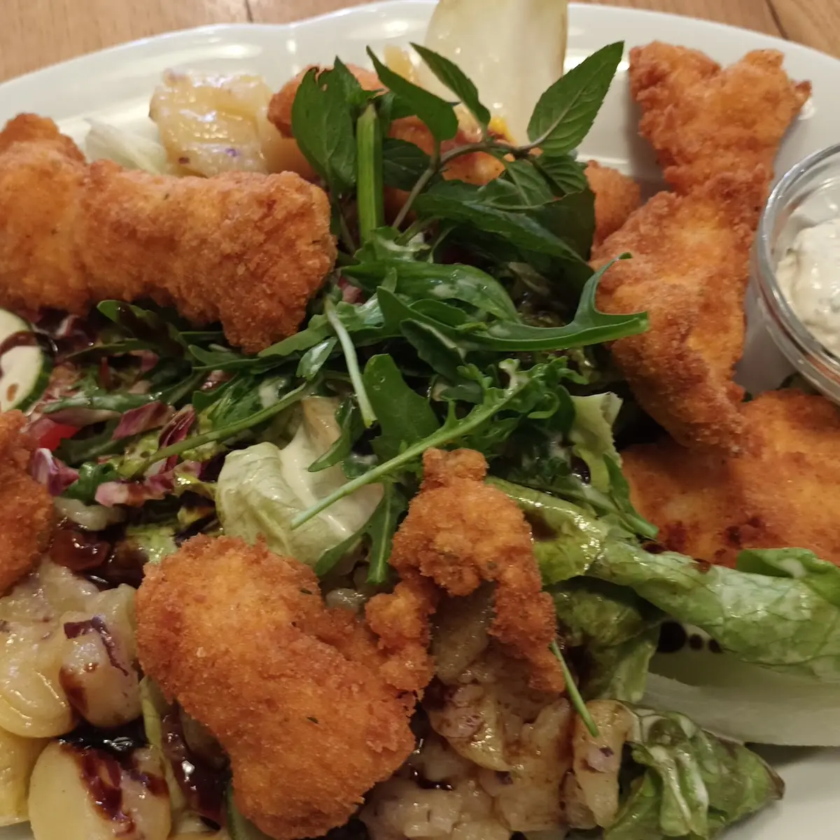 Backhenderlsalat