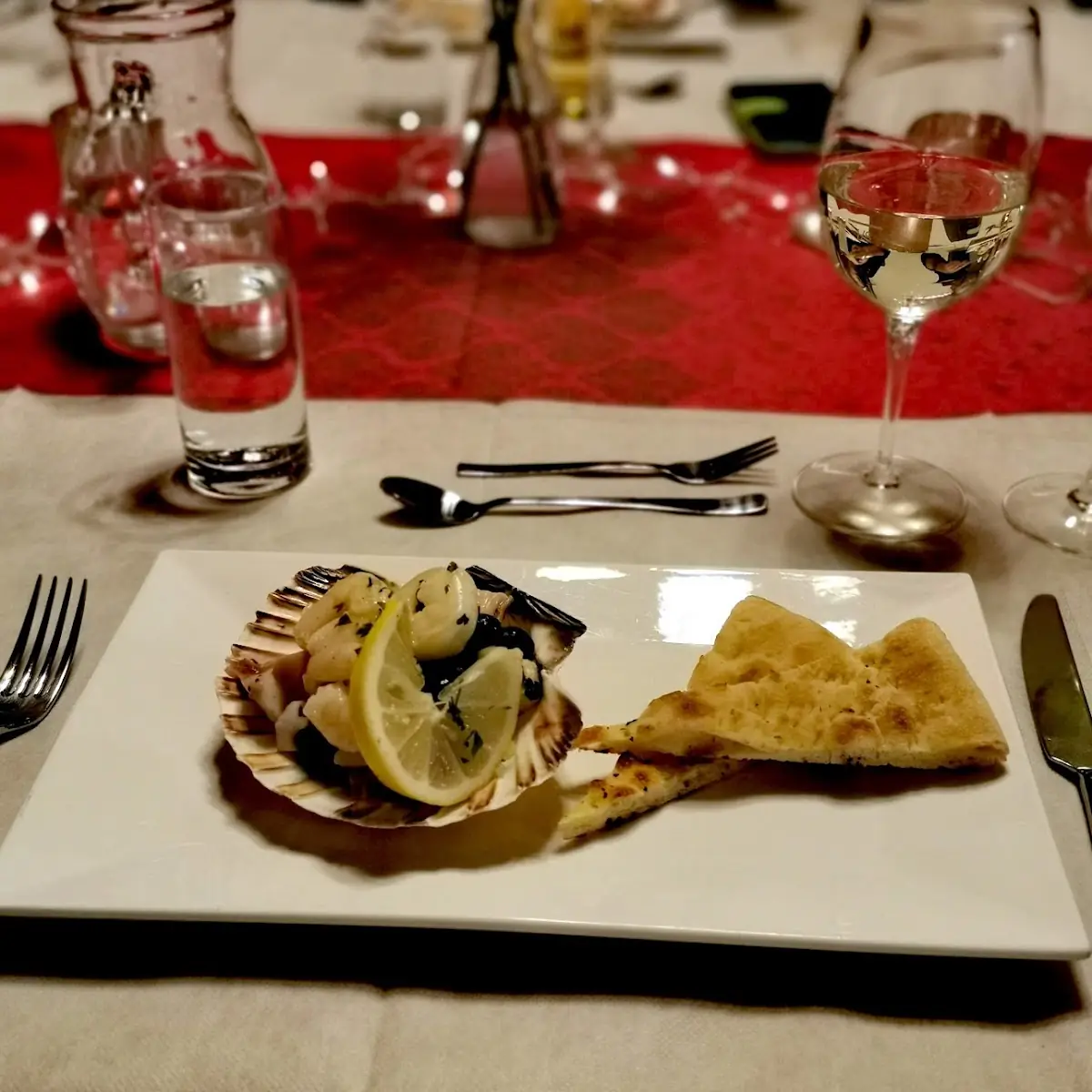 Oktopus Salat Mit Garnelen