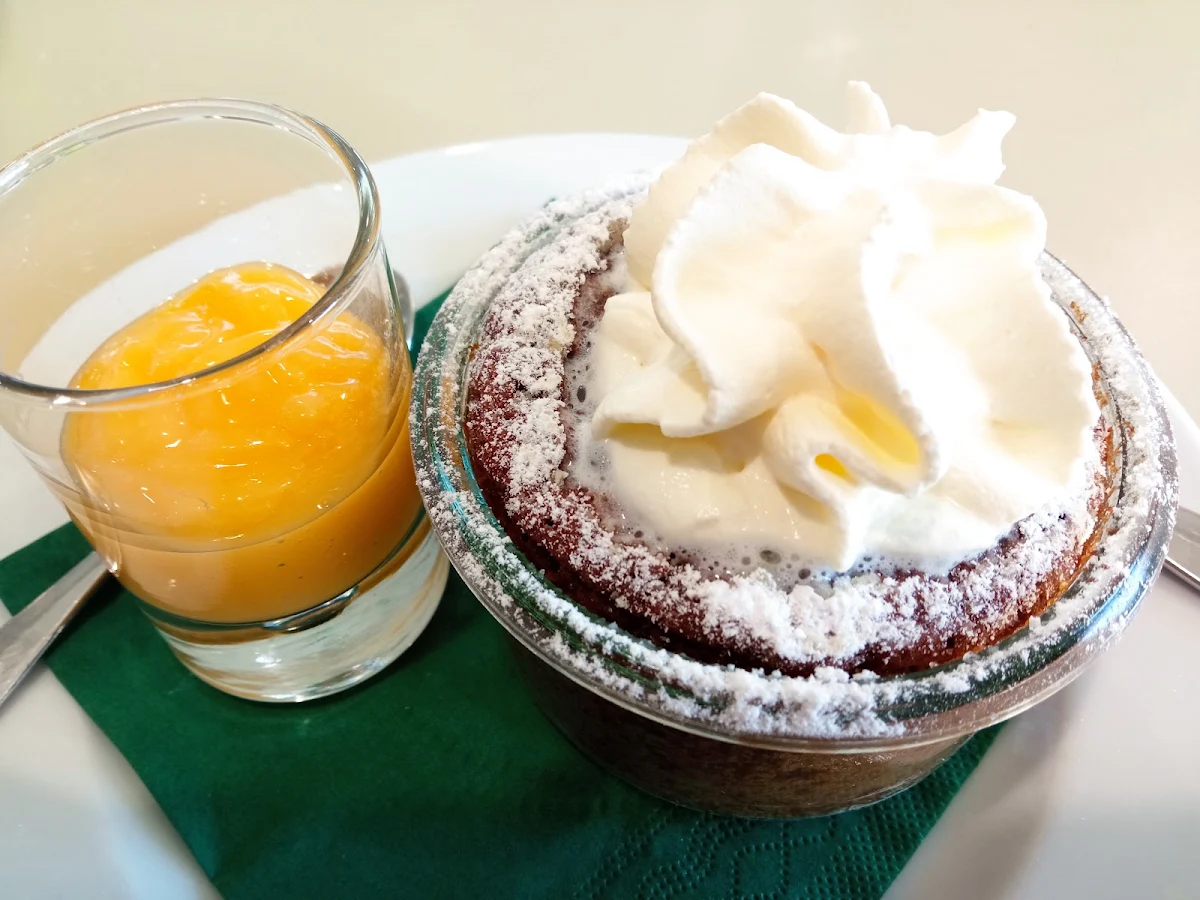 Kuchen Dessert Mit Sahne