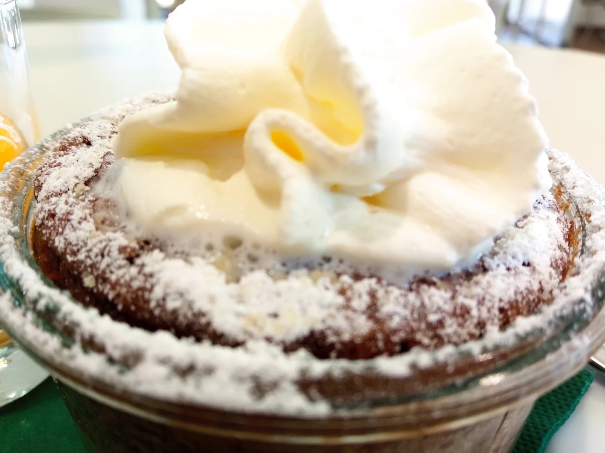 Schokolade Kuchen Mit Sahne