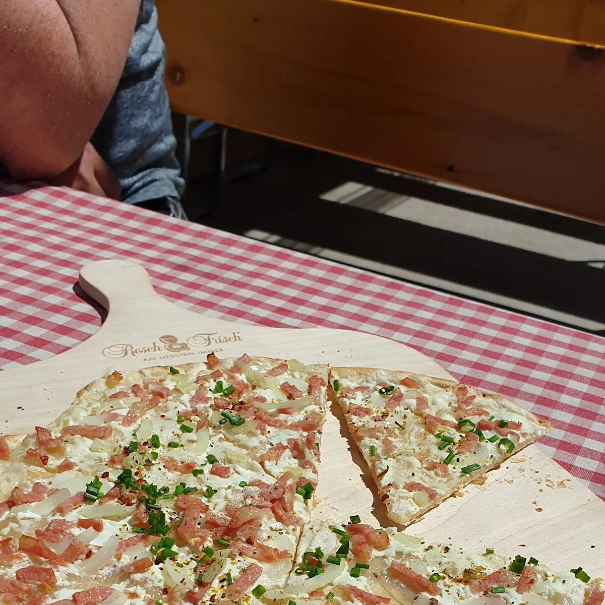 Flammkuchen Mit Speck