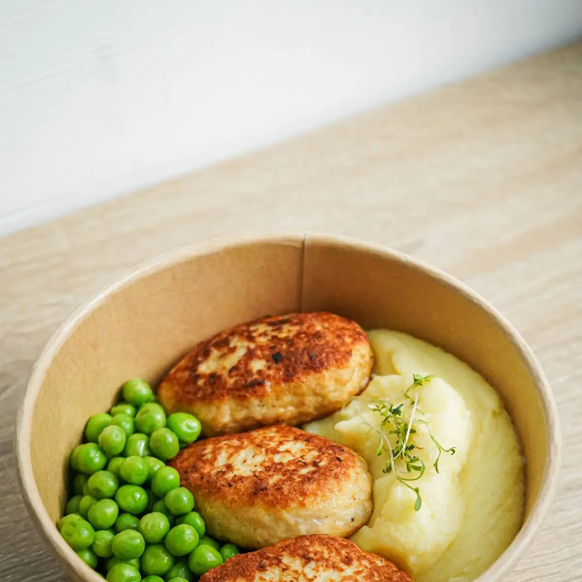 Fischlaibchen Mit Kartoffelpüree