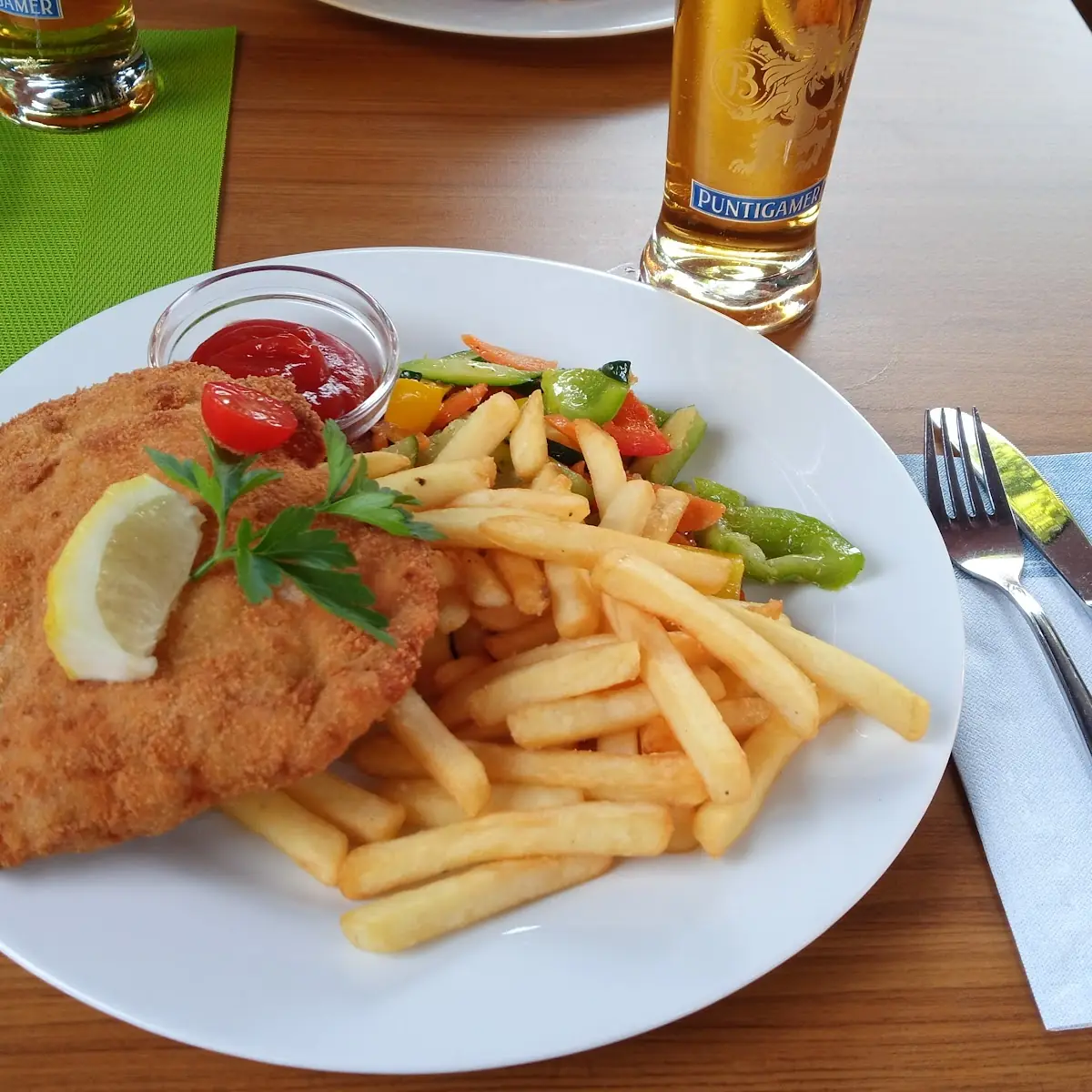 Wiener Schnitzel Für Den Kleinen Hunger