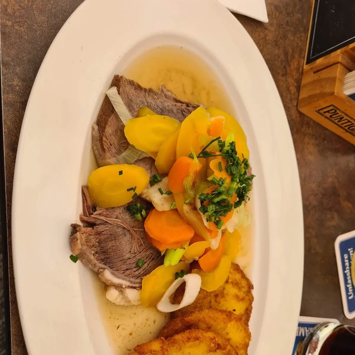 Boiled Beef with Vegetable