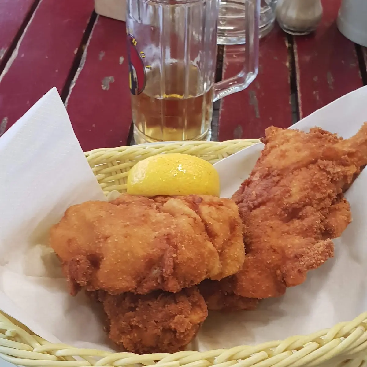 Knuspriges Hähnchen