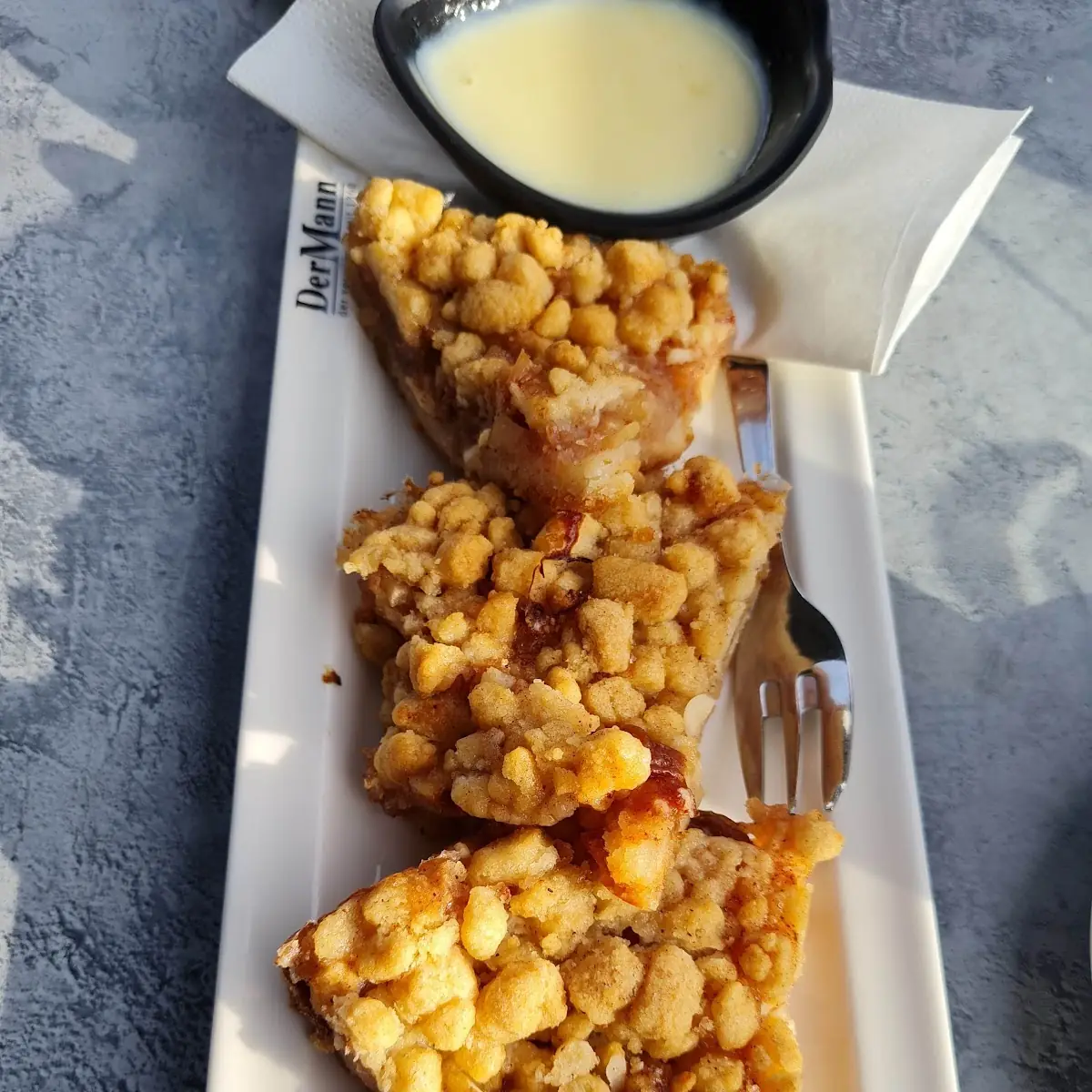 Apfelkuchen Mit Vanillesauce