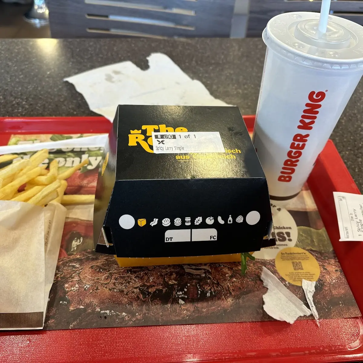 Spicy Lerry Menü