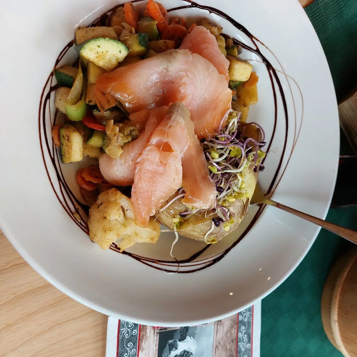 Ofenkartoffel Mit Lachs