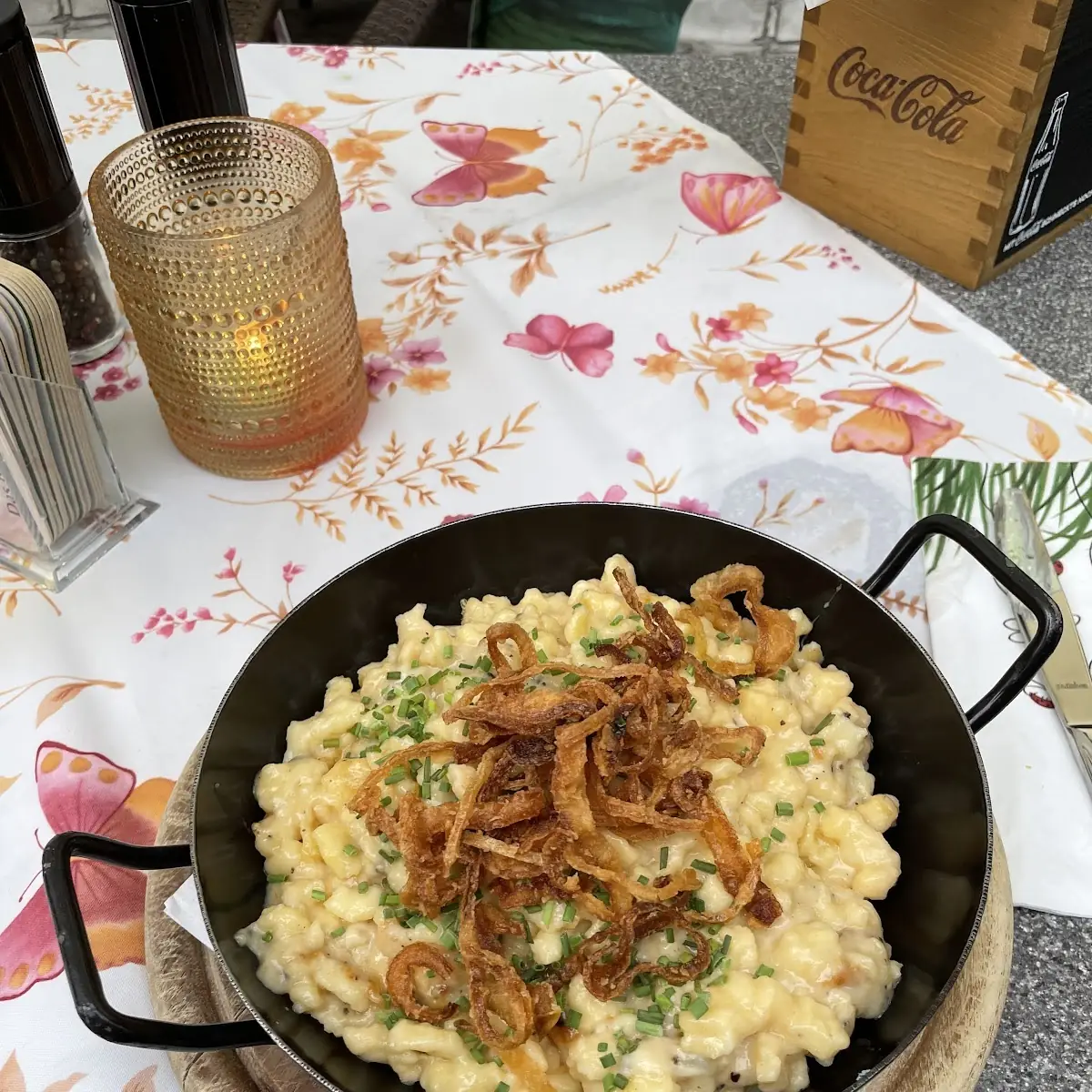 Spätzle Und Speckbohnen