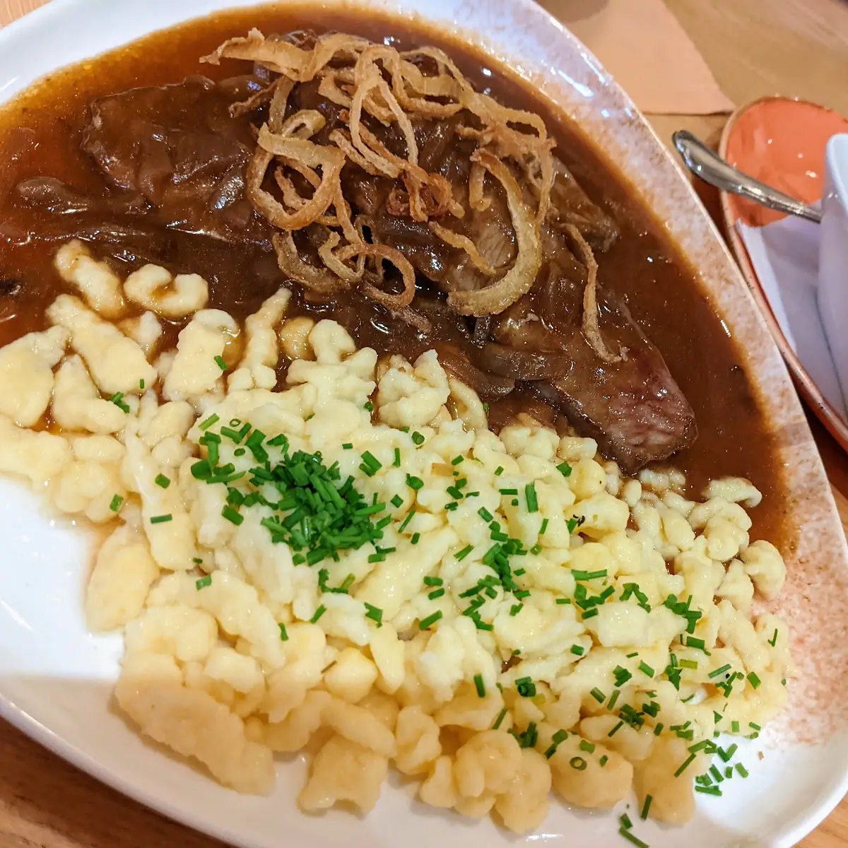 Tiroler Gulasch Mit Nudeln