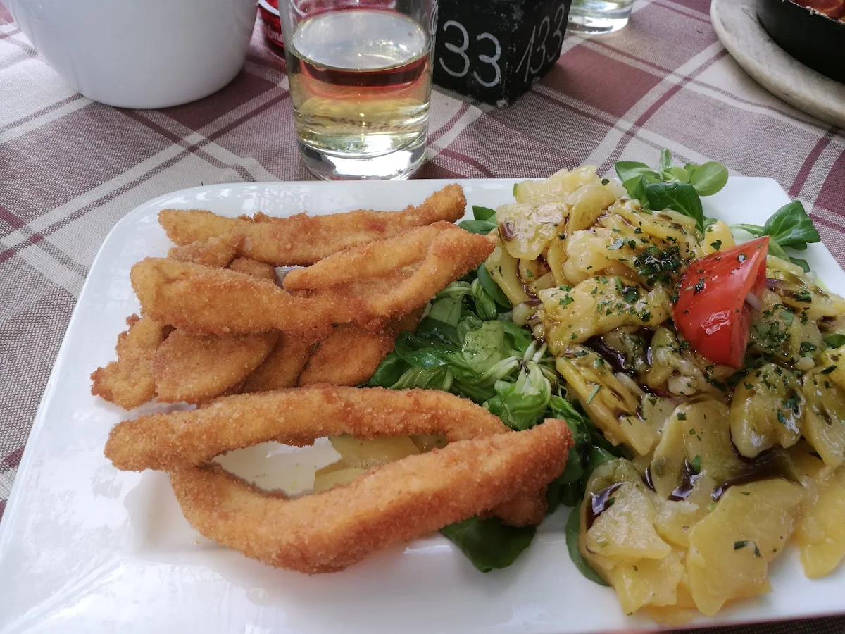 Backhendlsalat