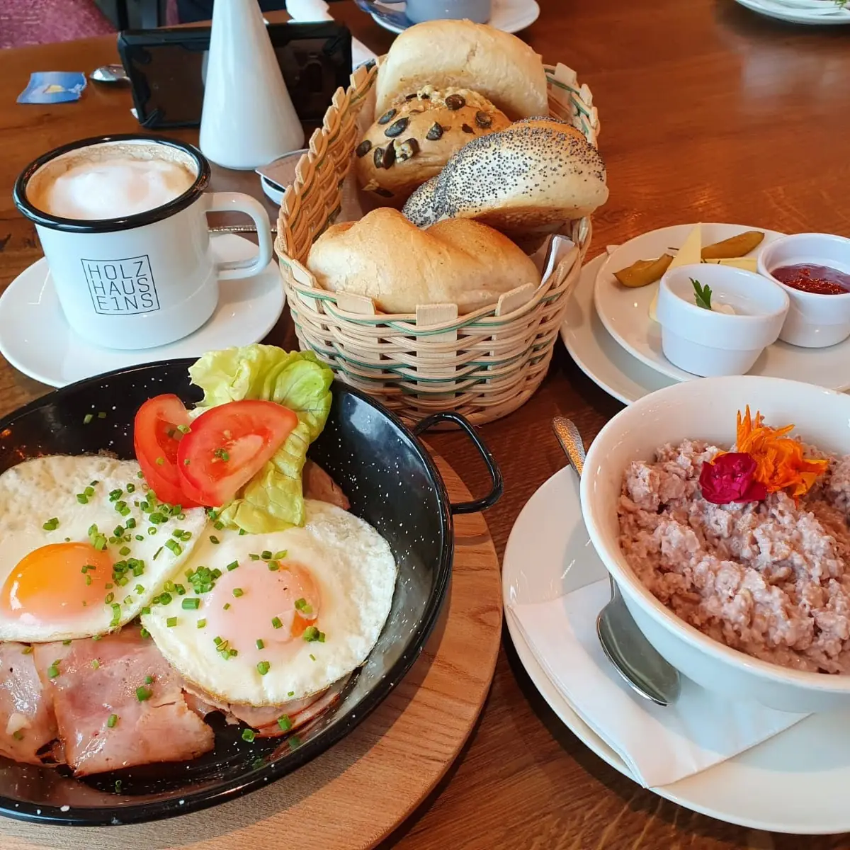 Kleines Frühstück Rustikal Bircher Müsli