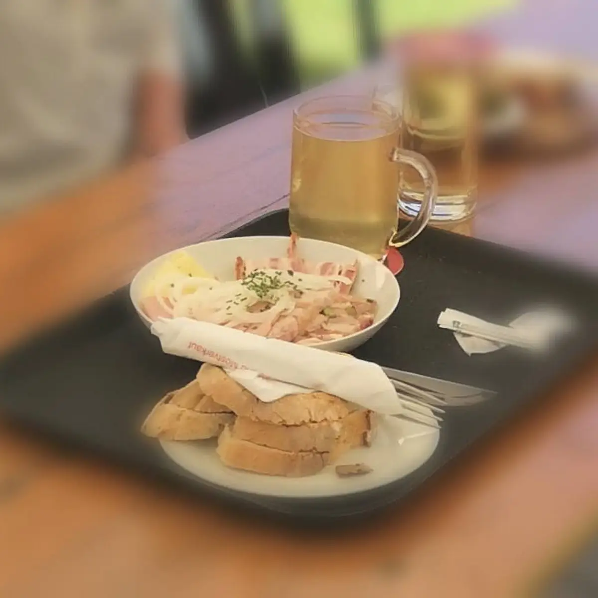 Wurstsalat Süß Sauer