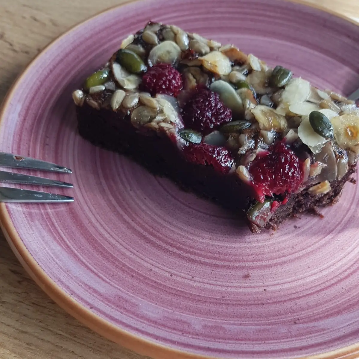 Himbeer Brownie