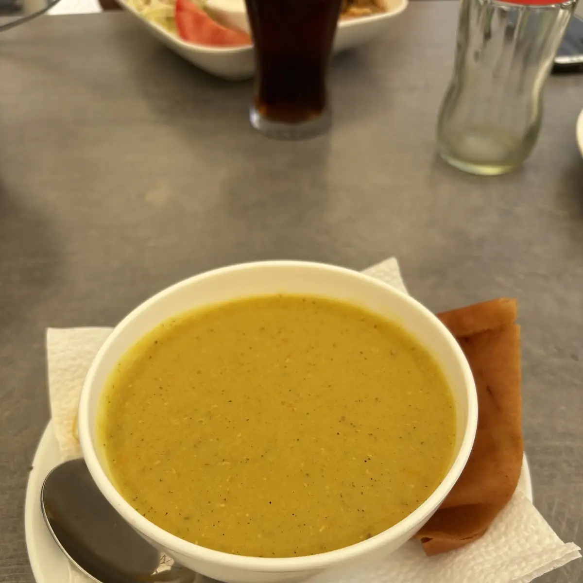 Gelbe Linsensuppe