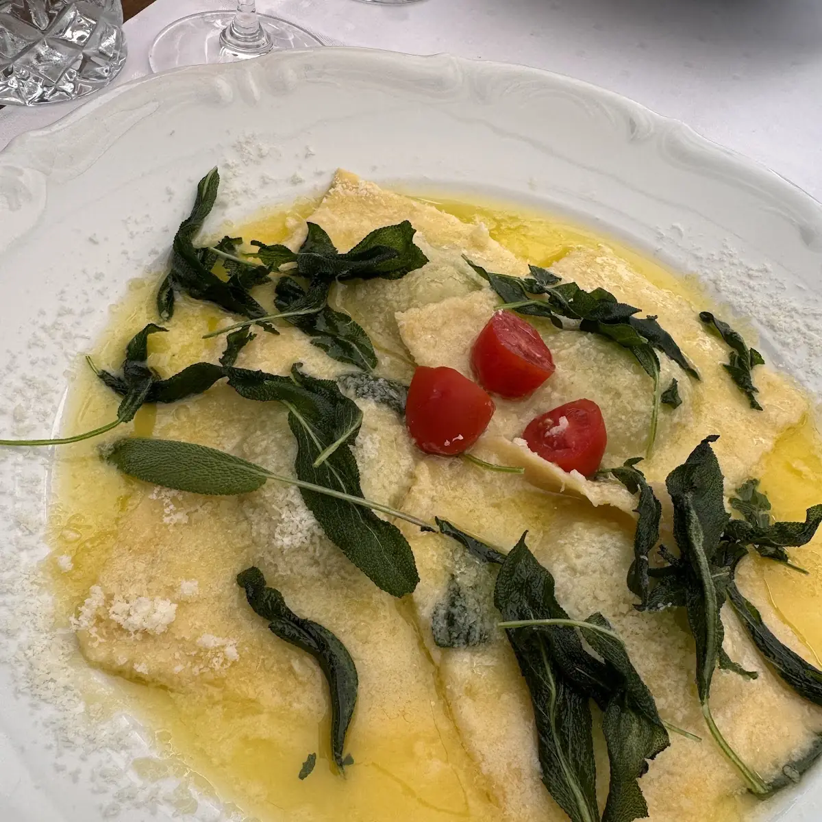 Ravioli Mit Spinat