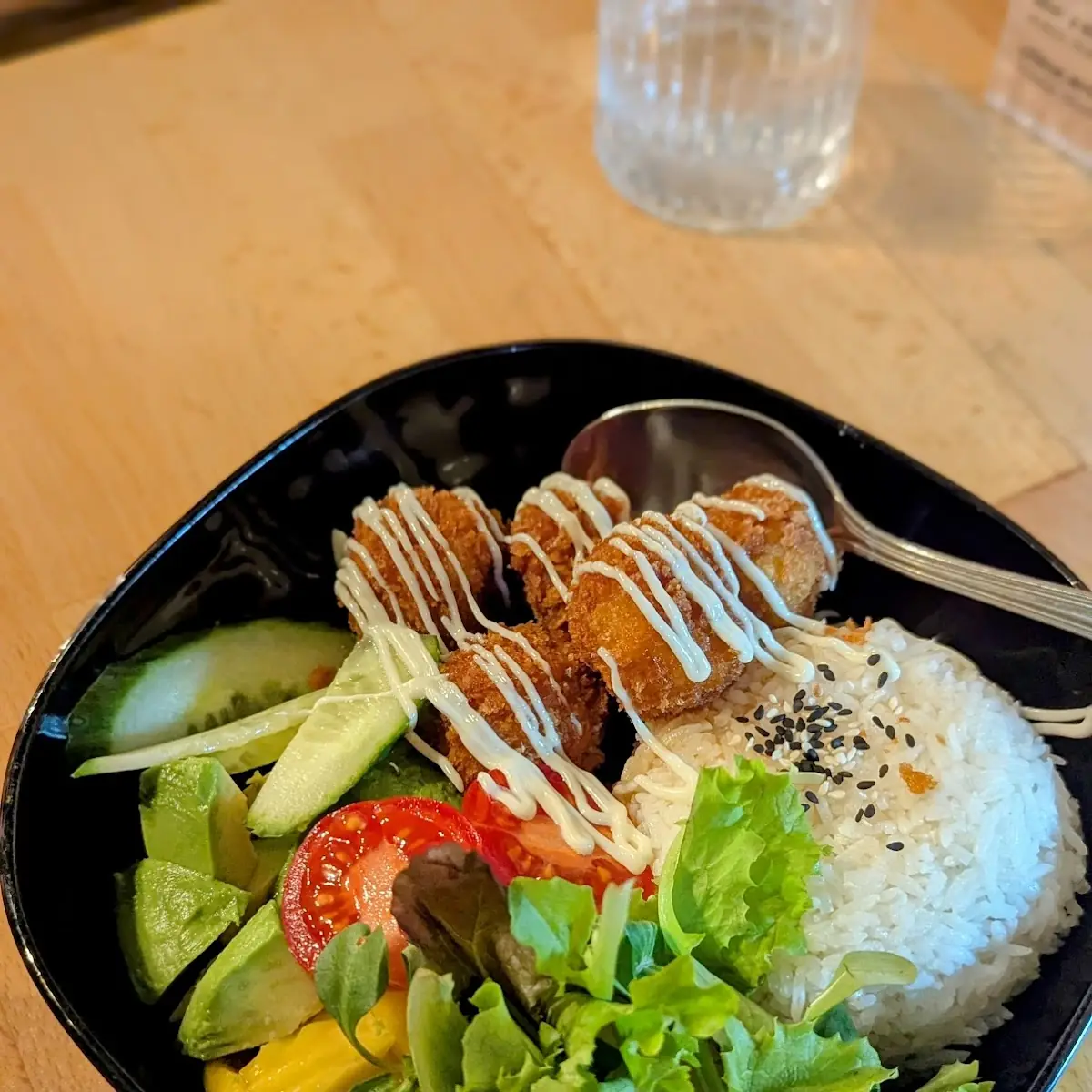 Popcorn Chicken Bowl