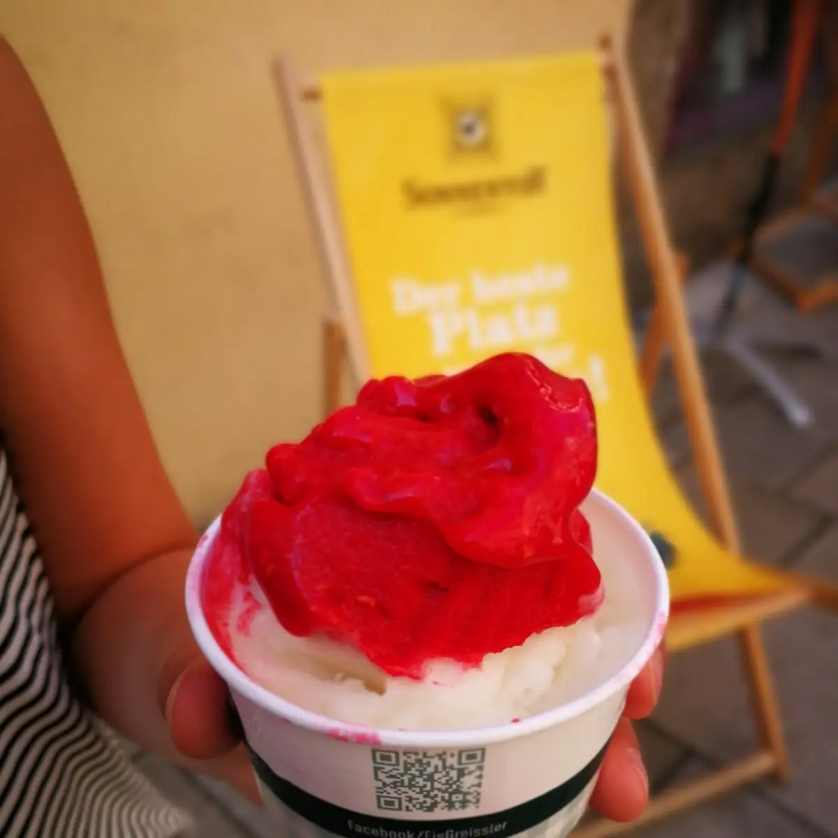 Himbeer - Und Holunder Eis