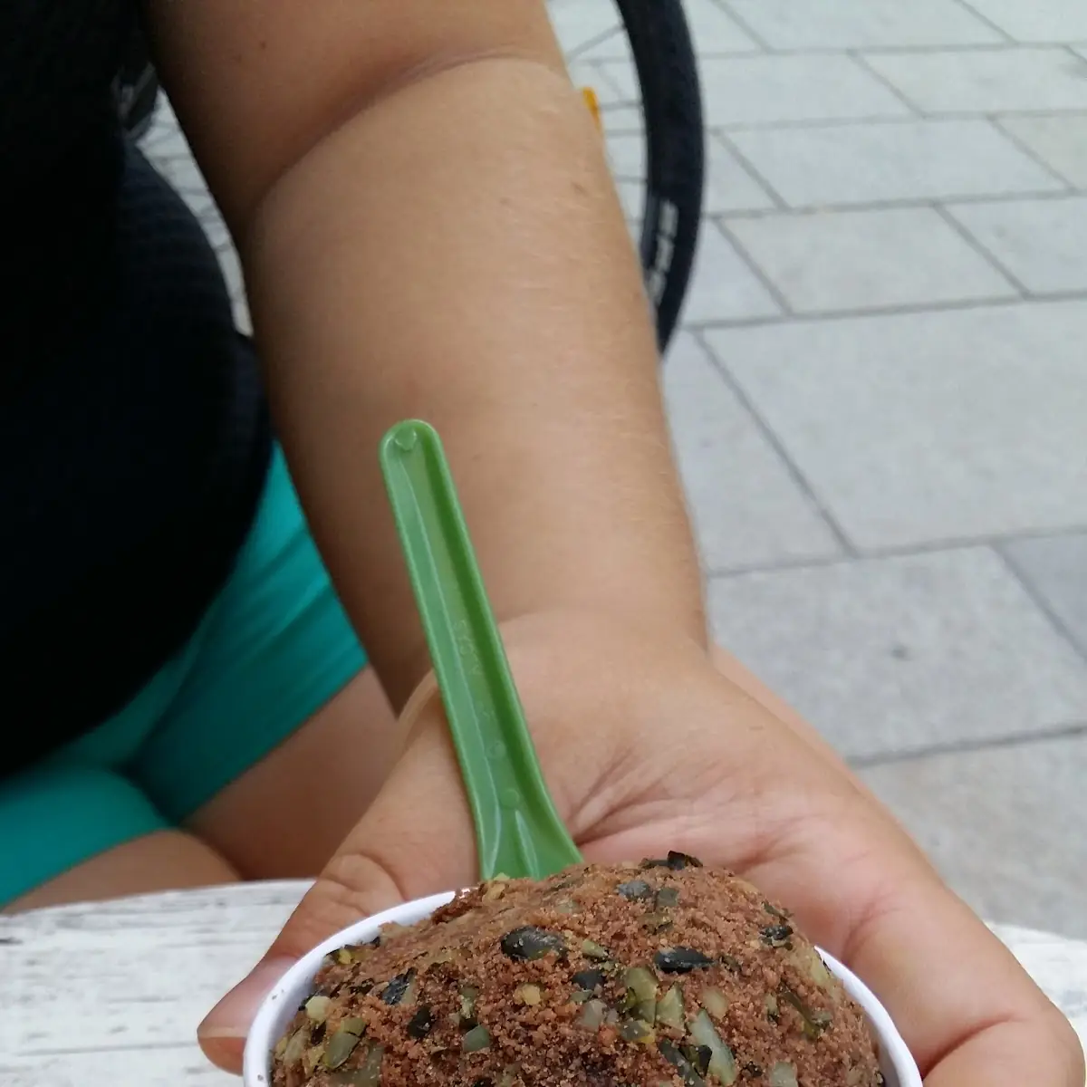 Pferdeapfel Mit Kürbiskernbrösel