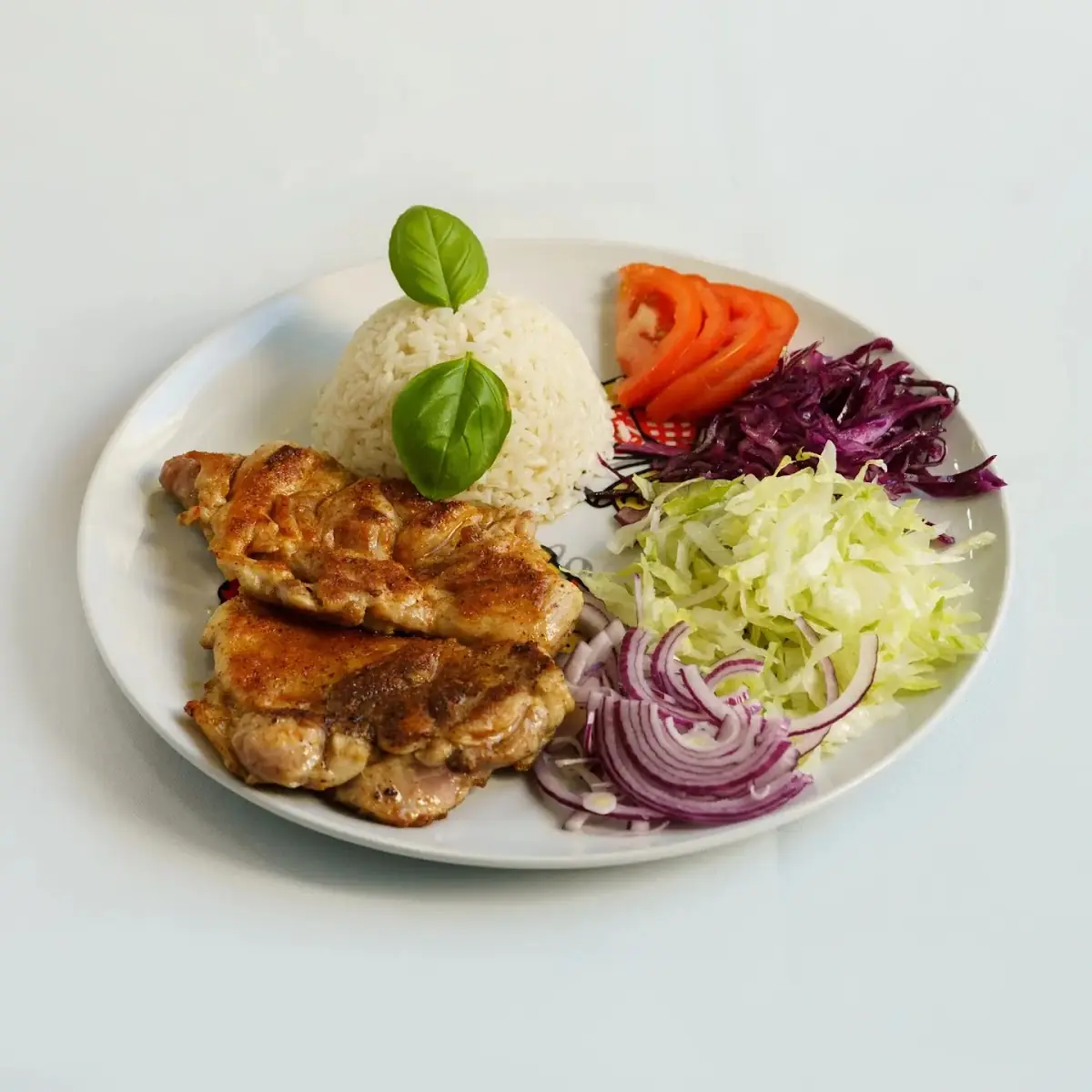 Hühner Keule Portion